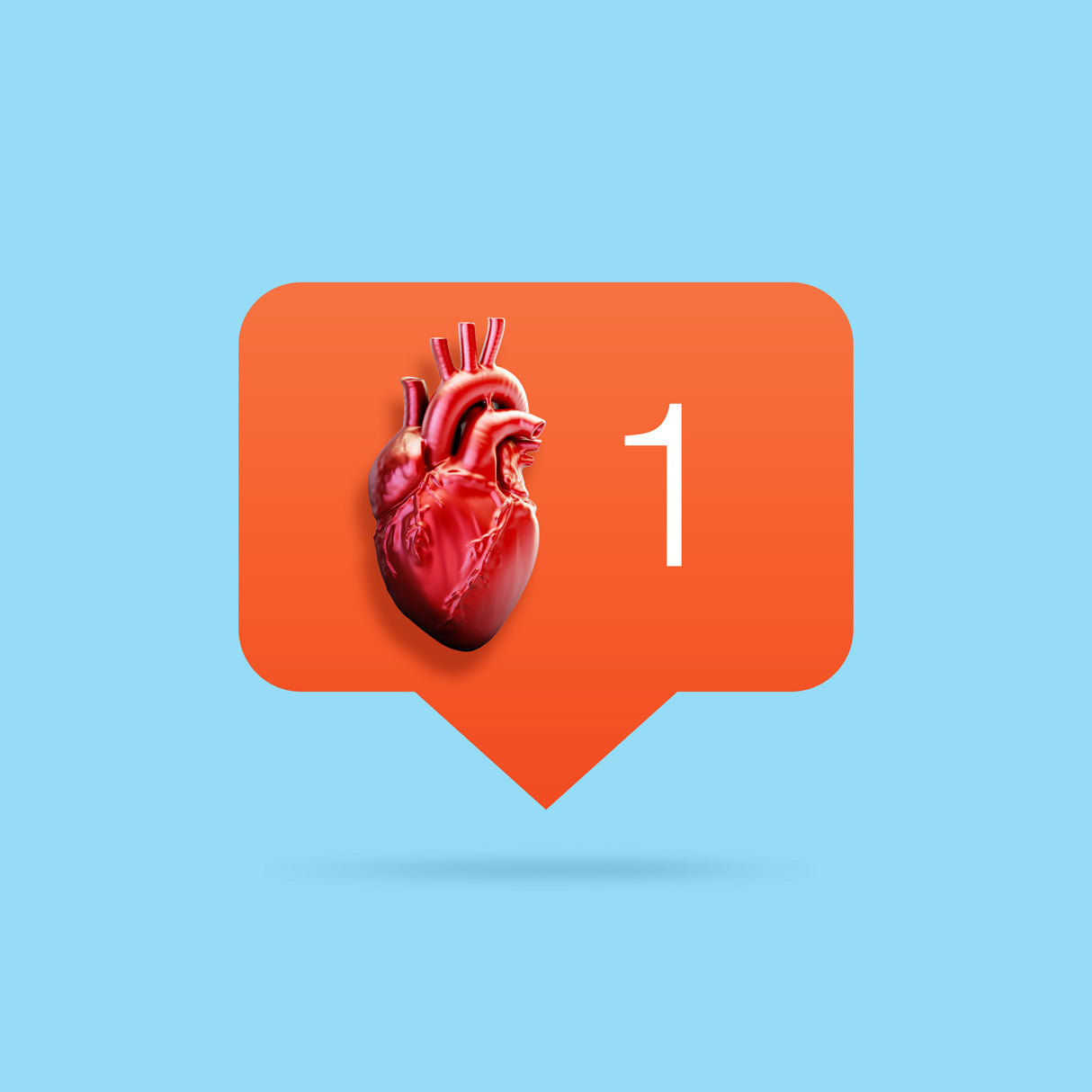 Like from Heart Poster och Canvastavla
