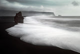The Black Beach Poster och Canvastavla