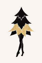 Lady Gaga At Christmas (vers.2) Poster och Canvastavla