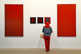 red Poster och Canvastavla