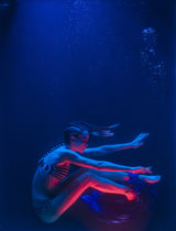 underwater artistic portrait shooting Poster och Canvastavla