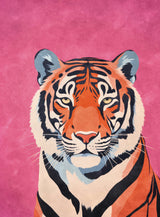 Fancy Tiger Poster och Canvastavla