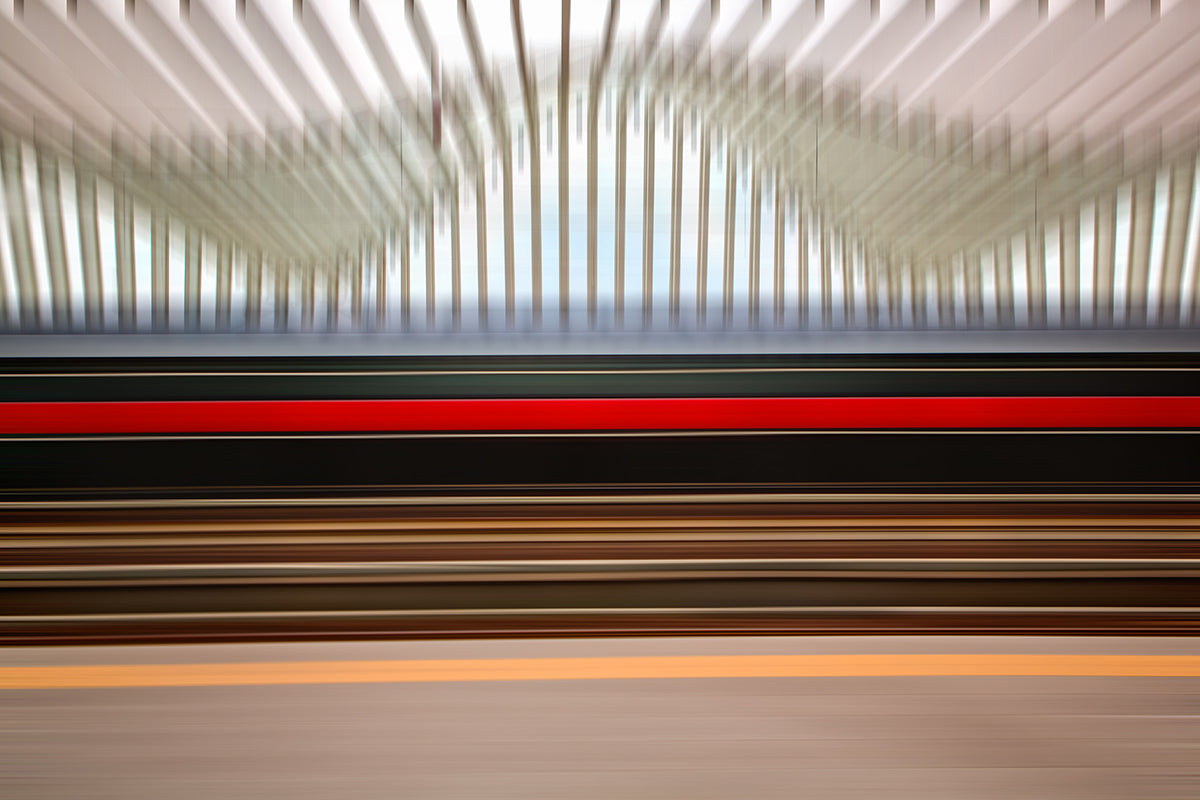 The red line Poster och Canvastavla