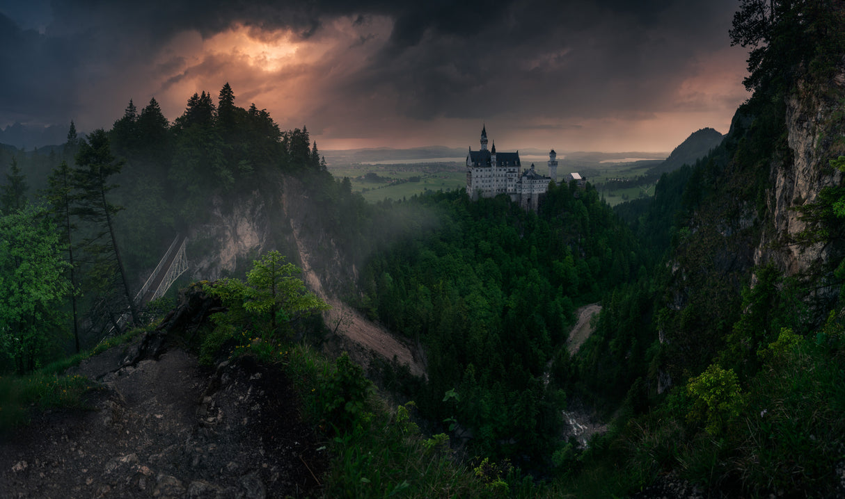 Neuschwanstein Castle Poster och Canvastavla