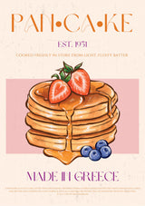 Pancake Poster Kitchen poster eller kökstavla