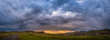 Stormy Sunrise - Drakensberg Poster och Canvastavla