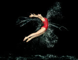 Water Star Burst Poster och Canvastavla