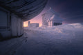 Winter Chapel Poster och Canvastavla