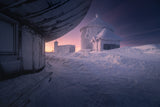 Winter Chapel Poster och Canvastavla