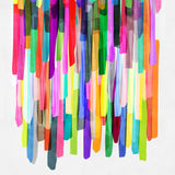 Colorful Stripes 4 Poster och Canvastavla