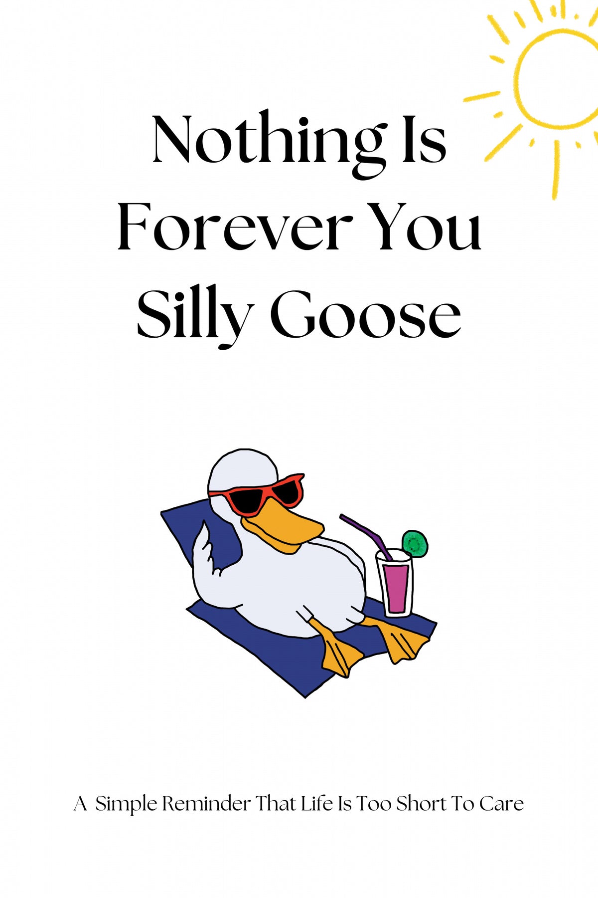 Nothing Is Forever Print Poster och Canvastavla