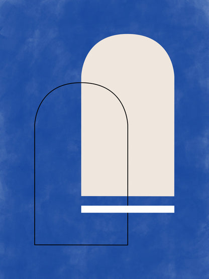 3x4 Aspectratio  Indigo13 Kitchen poster eller kökstavla