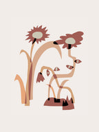 Wild Flower Garden Poster och Canvastavla