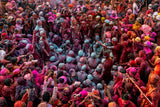 Holi in Nandgaon Poster och Canvastavla