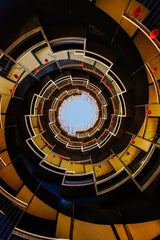 Spiral stairs Poster och Canvastavla