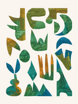 Earth In Pieces Poster och Canvastavla