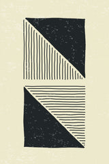 Black Triangles Series #3 Poster och Canvastavla