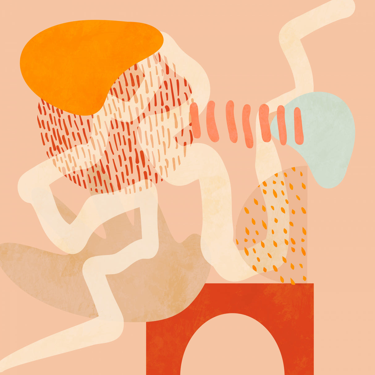 Shapes Play New3 Poster och Canvastavla