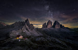 Tre Cime di Lavaredo Poster och Canvastavla