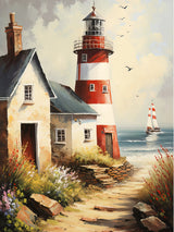 Sea and Light 3 Poster och Canvastavla