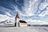Hellnar Chuch in Spring Poster och Canvastavla