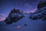 the loneliness of the mountains Poster och Canvastavla