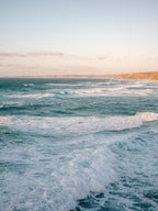 Praia Bordeira waves Portugal Poster och Canvastavla