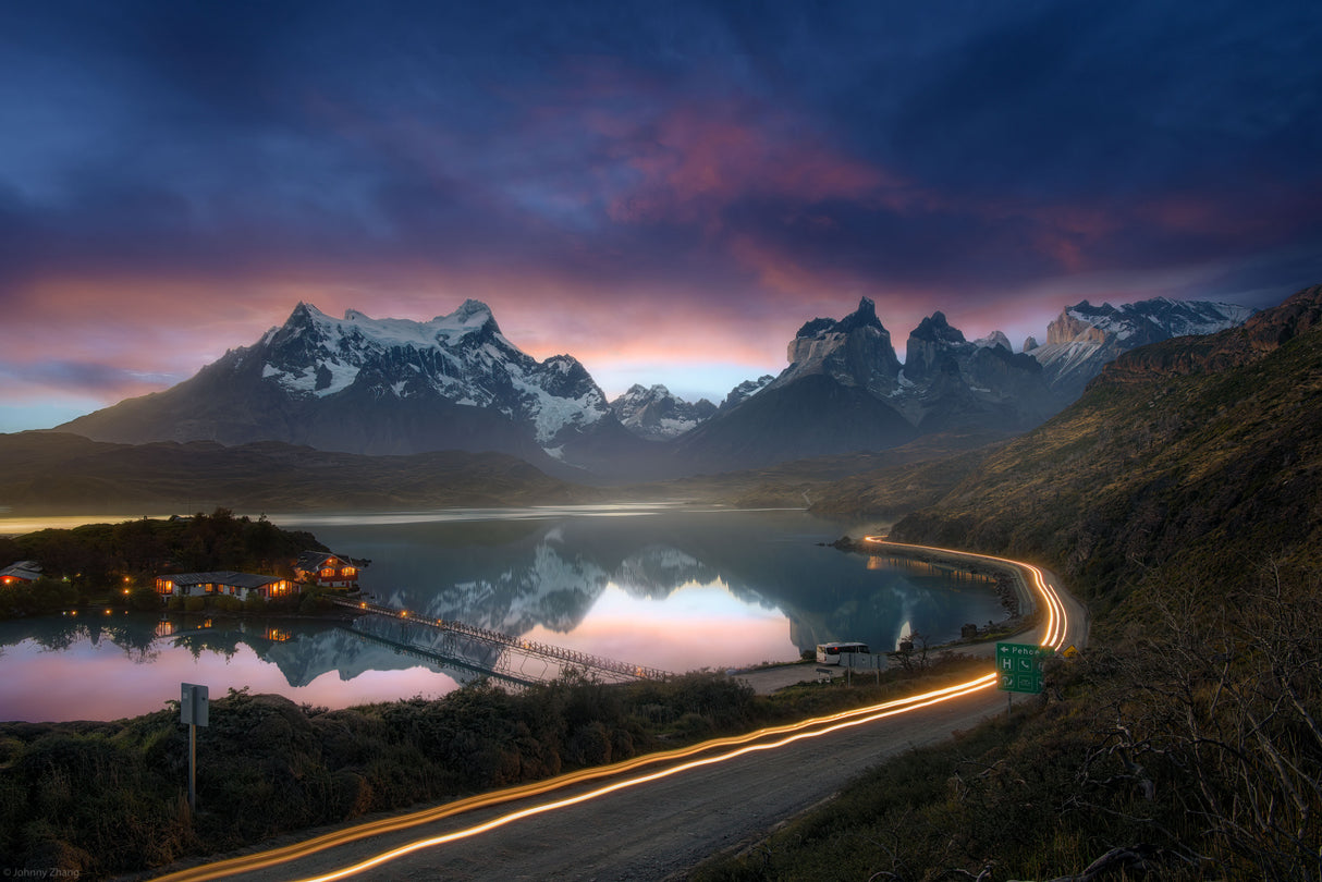 Torres del Paine Poster och Canvastavla