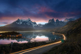 Torres del Paine Poster och Canvastavla