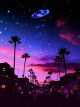 Aesthetic Night Poster och Canvastavla