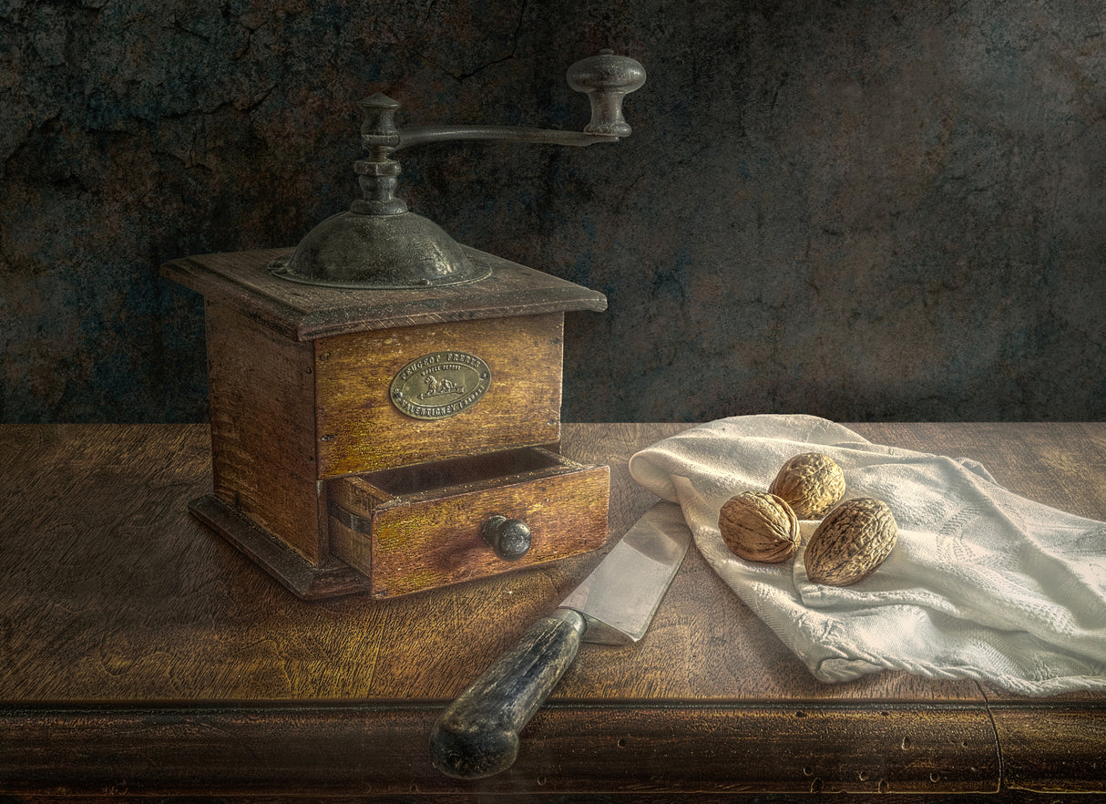 Still Life with Walnuts Poster och Canvastavla