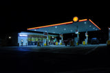 Busy Petrol station Poster och Canvastavla