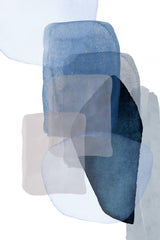 Blue Shadow 3 Poster och Canvastavla