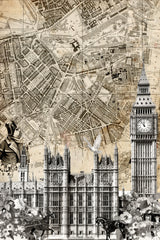 London Westminster (City Breaks) Poster och Canvastavla