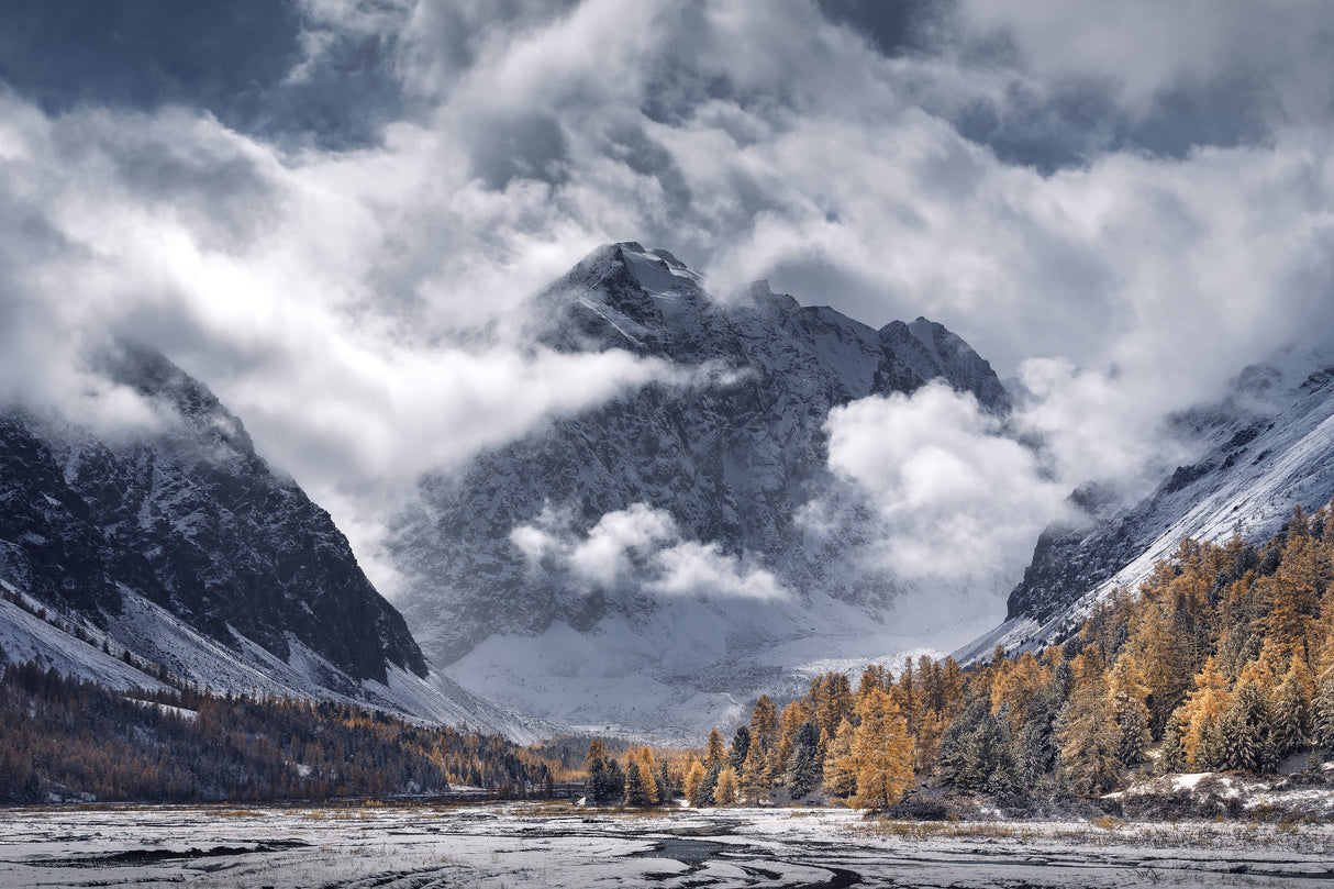 Autumn mountains Poster och Canvastavla