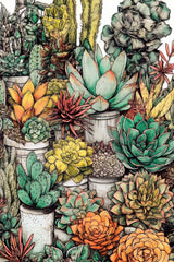 Succulents and cactus 12 Poster och Canvastavla