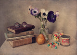 Still life  with books Poster och Canvastavla