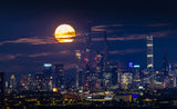 Supper Moon Poster och Canvastavla
