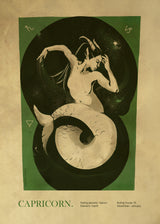 Capricorn print Poster och Canvastavla
