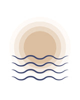 Sun Calm Poster och Canvastavla