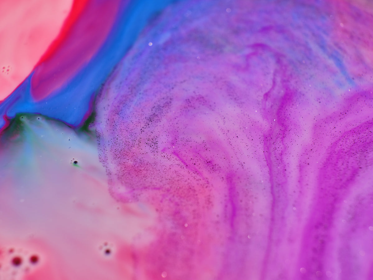abstract acrylic colors Poster och Canvastavla