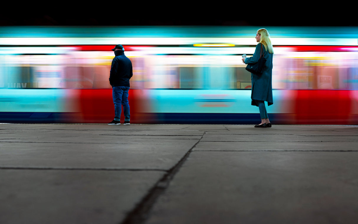 Underground Poster och Canvastavla