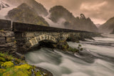 Låtefossen Poster och Canvastavla