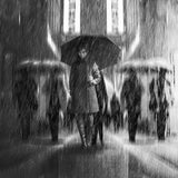 Rain of Sadness Poster och Canvastavla