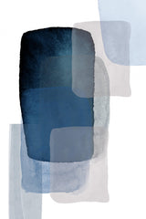Blue Shadow 2 Poster och Canvastavla