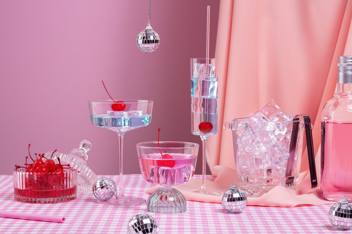 Pink cherries party Poster och Canvastavla
