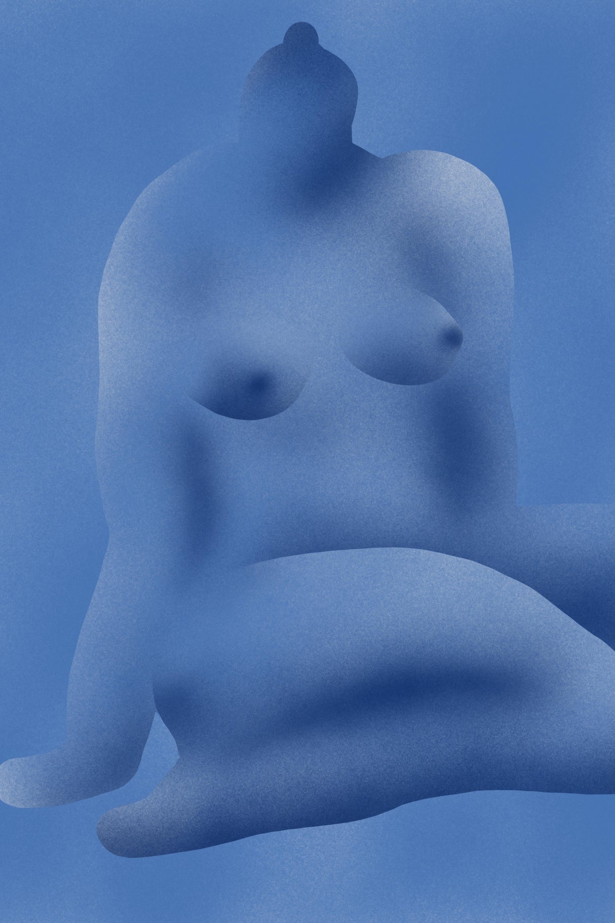 Color nude 09 Poster och Canvastavla