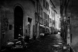 Walking along Rome Poster och Canvastavla