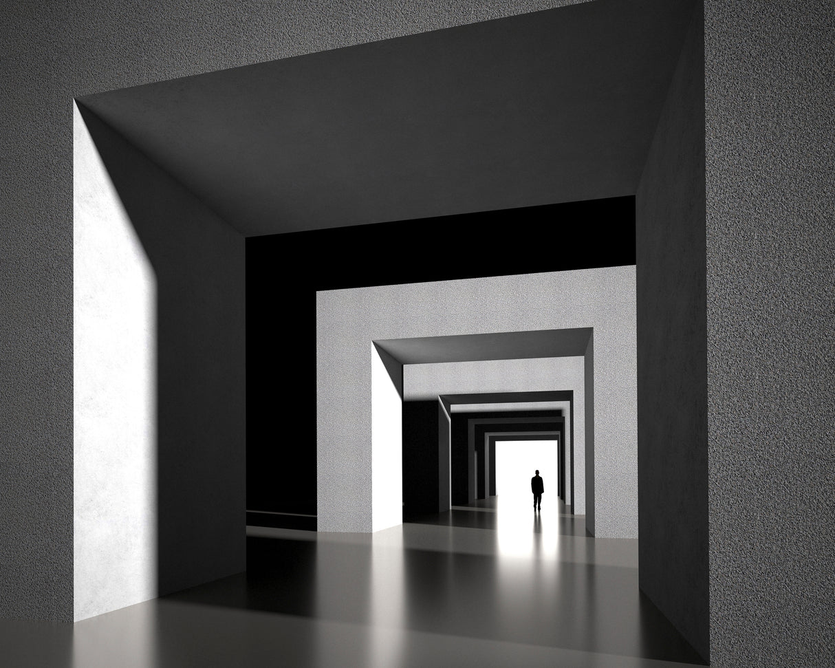 The Corridor Poster och Canvastavla