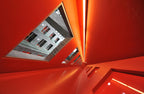 Orange passage Poster och Canvastavla